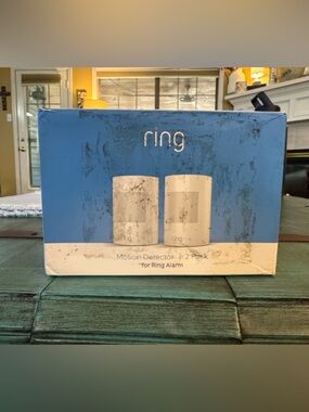 Ring White Motion Detector Sensors - Pair